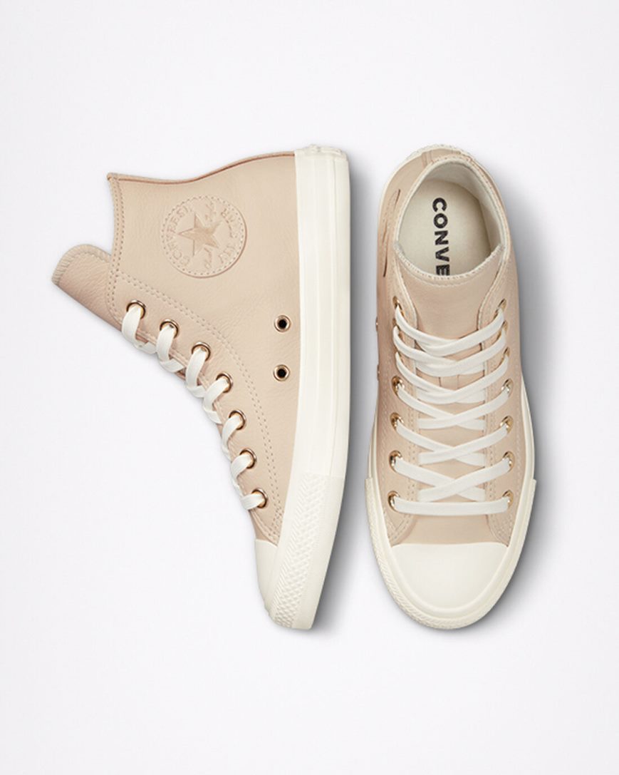 Tenisky Vysoke Converse Chuck Taylor All Star Earthy Neutrals Damske Marhule Svetlo Zlate | SK HJFOM8